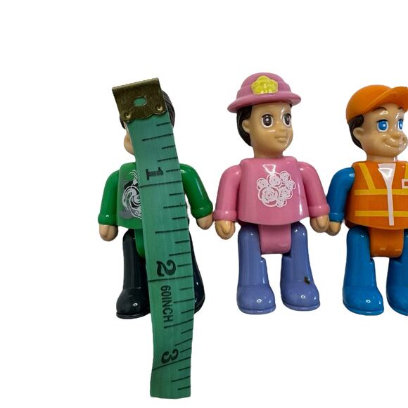 HAP-P-KID Little Learner People Set of 3 Community Figures Construction Flower - Picture 3 of 3
